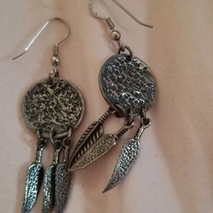 .925 genuine buffalo Nickel earrings